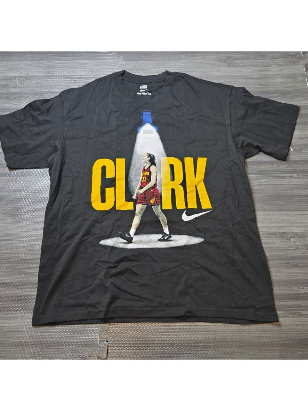 Nike Caitlin Clark So Win Indiana Fever  Black T Shirt  Mens Medium/Womens Large